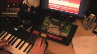 Playing with Synthcart for Atari 2600