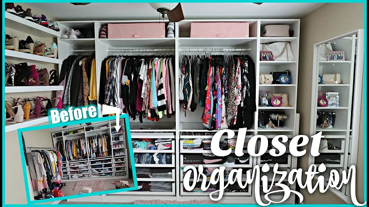 My HUGE Closet Re-Organization & Tour! | Sarah Rae...