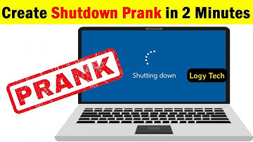 Create Shutdown Prank in 2 Minute | How to Create Shutdown Prank in Computer | Tech Prank
