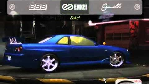 How to Make 2F2F Nissan Skyline in NFS Underground 2 - YouTube.FLV