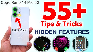 OPPO Reno 14 Pro 5g Tips and Tricks | Hidden Features | Top 55+