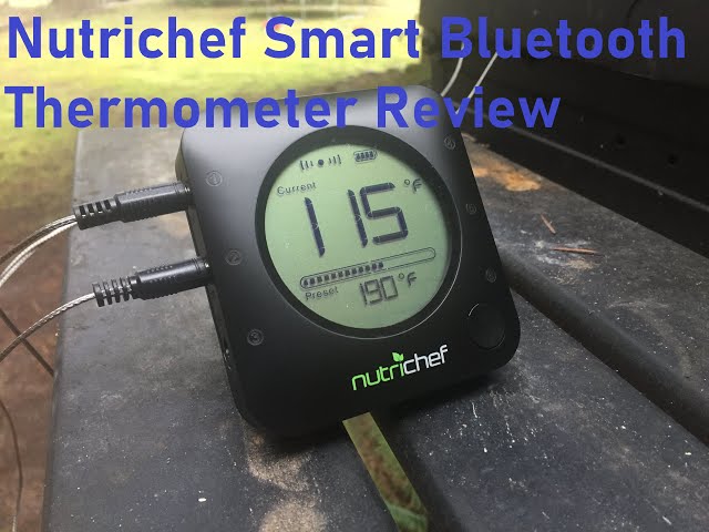 NutriChef Bluetooth Digital Meat Thermometer