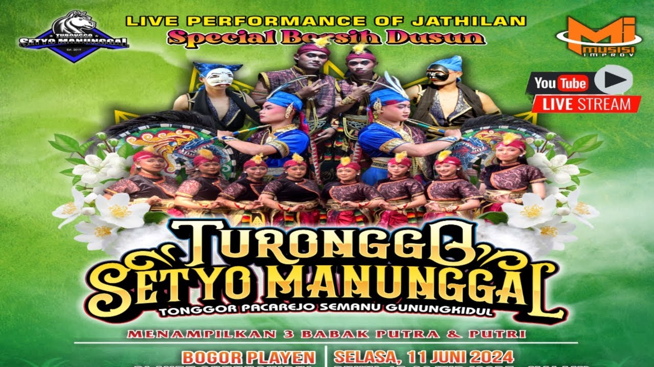 🛑#Live (Malam) Turonggo Setyo Manunggal Lokasi Bogor Playen,Playen Gunungkidul