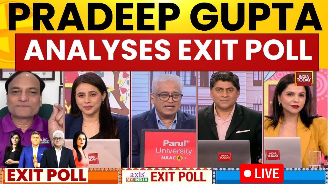 Bihar Election 2025 Exit Poll: Axis My India Chair Pradeep Gupta Analyses Exit Poll Results