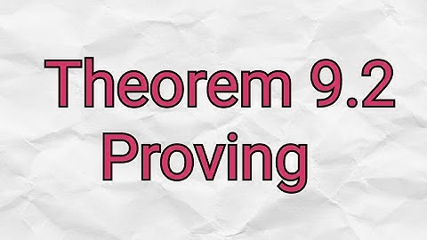 Theorem 9.2 Proving || Areas Of Parallelograms And Triangles Class 9