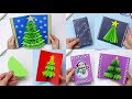 14 DIY christmas cards  How to make christmas card  Christmas card ideas