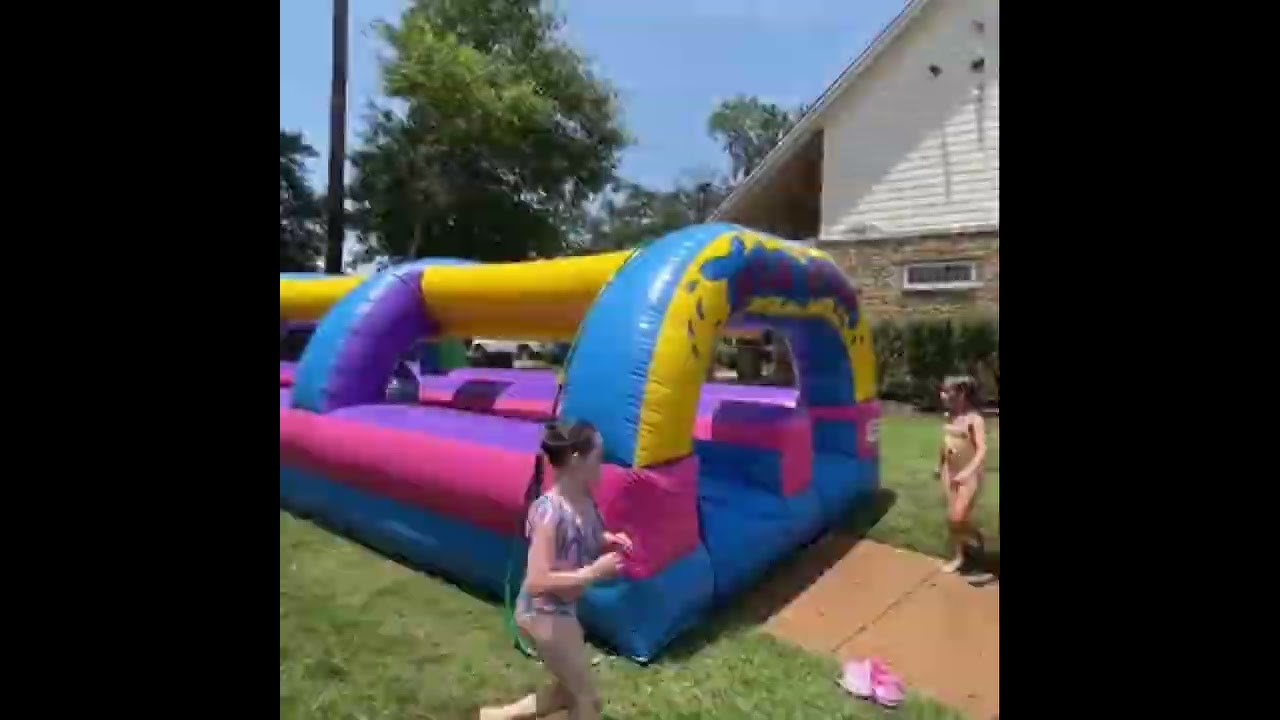 Inflatable Slip N Slide Water Slide Rental Houston