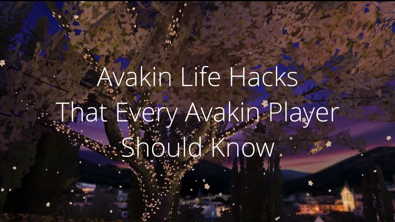 AVAKIN LIFE HACKS Aresha YouTube