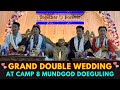 Grand double wedding ceremony at camp 8 mundgod doeguling wedding tibetanvlogger mundgod