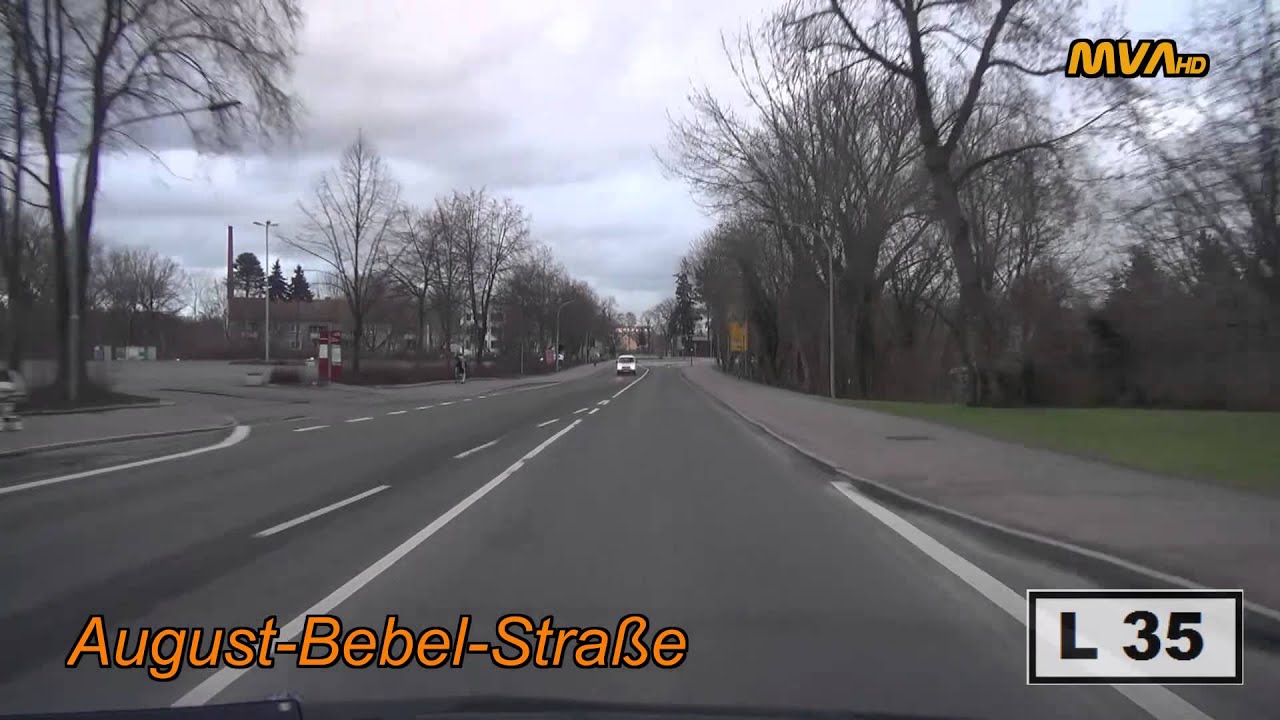 Fahrt durch Fürstenwalde(Spree) bis nach Bad Saarow