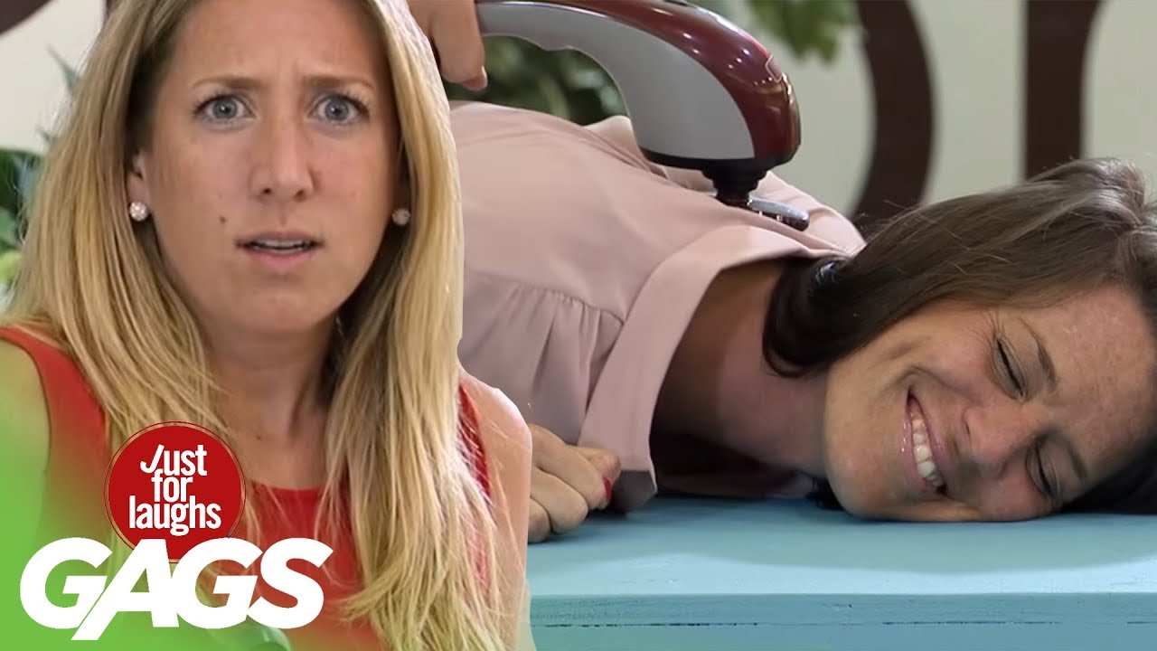 Woman Gets Intense Over Massage Prank Youtube