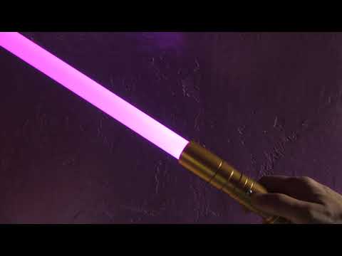 How to Change Colors on your lightsaber AliExpress RBG - YouTube