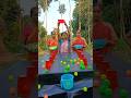 Amazing ball poring funny family challenge ✅️ | #shorts #funny #youtubeshorts
