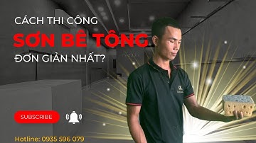 Bí quyết làm sơn hiệu ứng bê tông đơn giản bằng Phomai | Pukaco Tuấn Khang