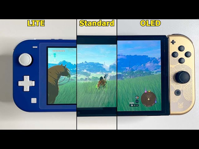 Nintendo Switch OLED vs Nintendo Switch - what's different
