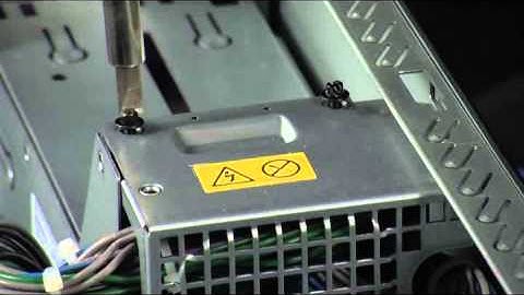 IBM System x3300 M4 Installing Power Paddle Card