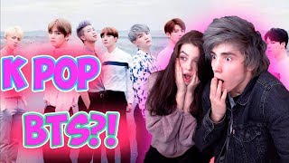 СМОТРЮ K POP СО СВОЕЙ ДЕВУШКОЙ! | МОЯ ДЕВУШКА ВПЕРВЫЕ СМОТРИТ K POP! | BTS MIC DROP Реакция | BTS