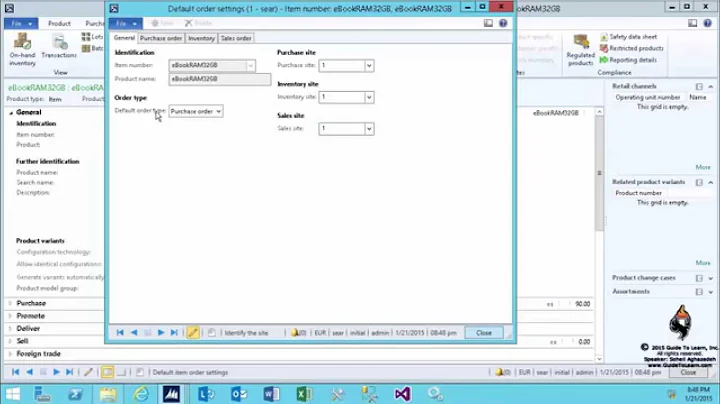 Microsoft Dynamics AX 2012 R3 Trade and Logistics