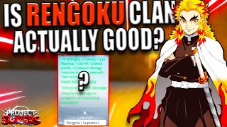 Spending 100 Days as RENGOKU in Project Slayers (Roblox) 