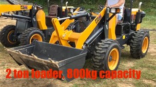 25hp Chinese front loader