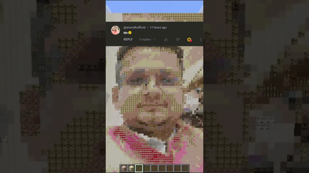 Pixel Art @anurodhofficial II #technogamerz #minecraft #memes #gaming #funny #pixelart #games