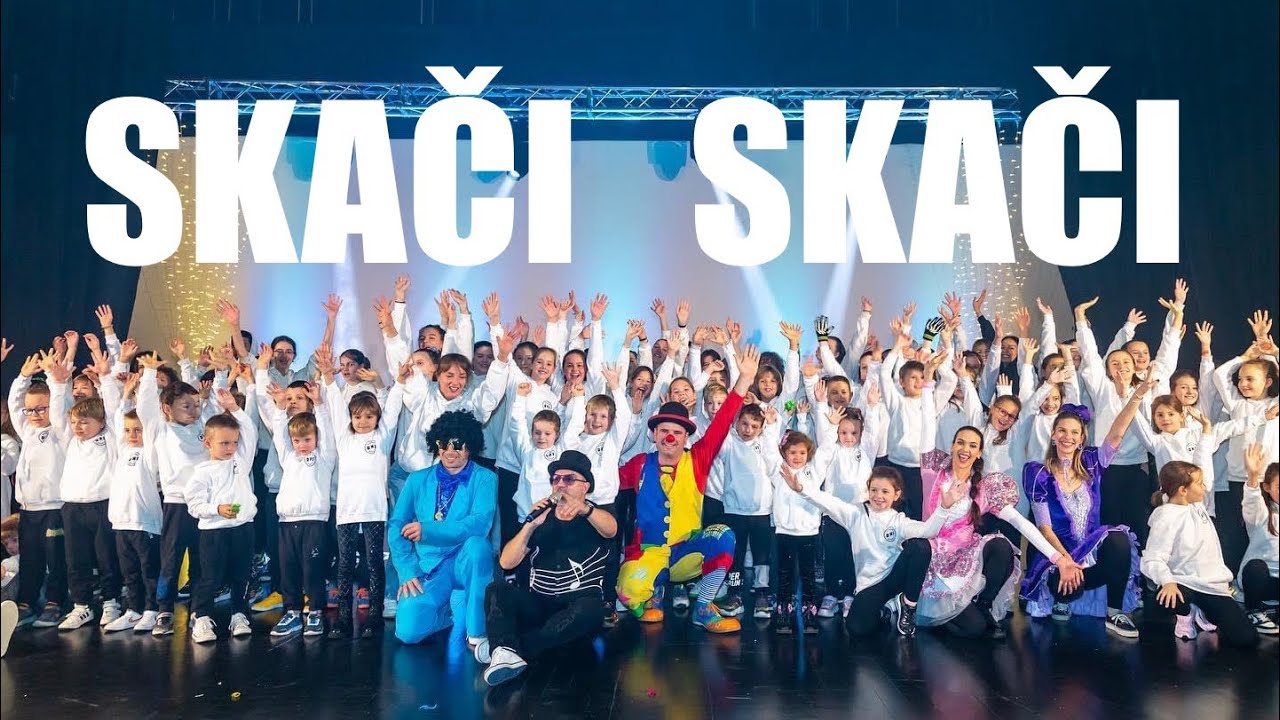 VANGEL & ČAROBNI ANIMATORI feat. PLESNI KLUB D'N'F - Skači skači