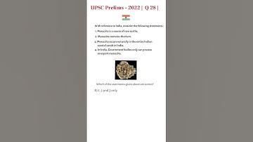 Prelims 2022 | Q 28 | UPSC | CSE | #shorts #prelims #2022