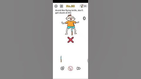 Avoid the flying knife, don