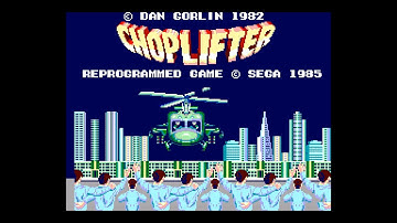 Choplifter (Master System PSG) - BGM 01: Round Start Jingle