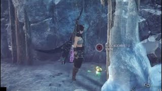 Nioh 2 - Where to find the last Kodama, secret hot spring | Corpses and Ice Nurikabe Wall