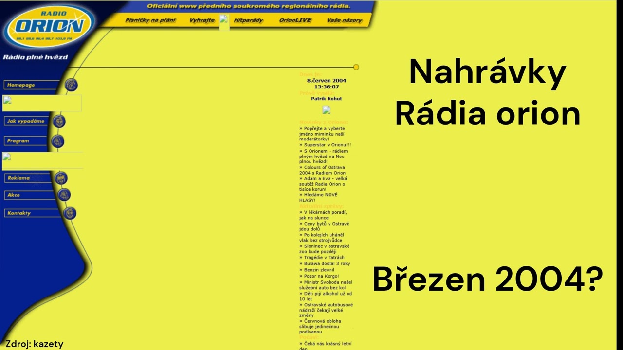 Rádio Orion - ZÁZNAM (2004)