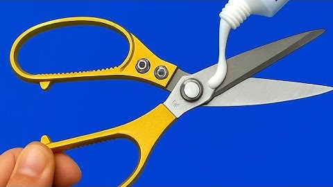 I Rubbed Toothpaste on Scissors – What Happened Shocked Me!