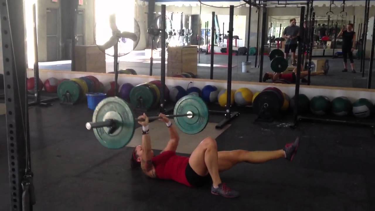 CrossFit 515 - Michelle Barbell Turkish Get Ups - YouTube