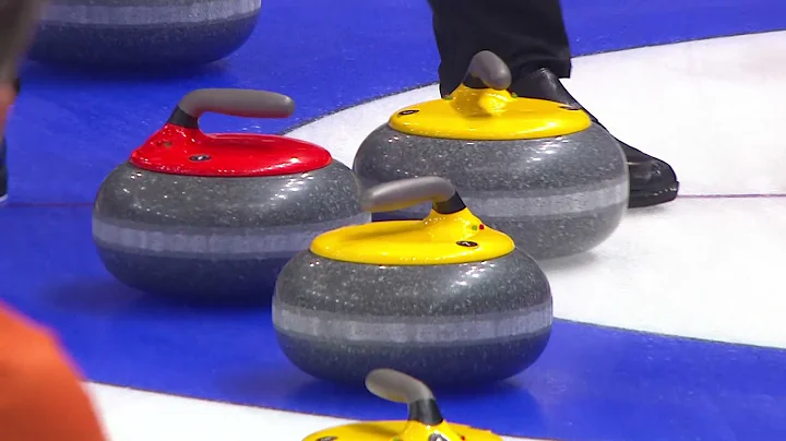 #AGITopShots - 2021 Tim Hortons Canadian Curling Trials - Jacobs double and roll behind cover