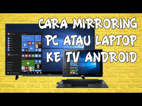 Video: Bagaimana cara mencerminkan komputer saya ke TV Windows 7 saya?