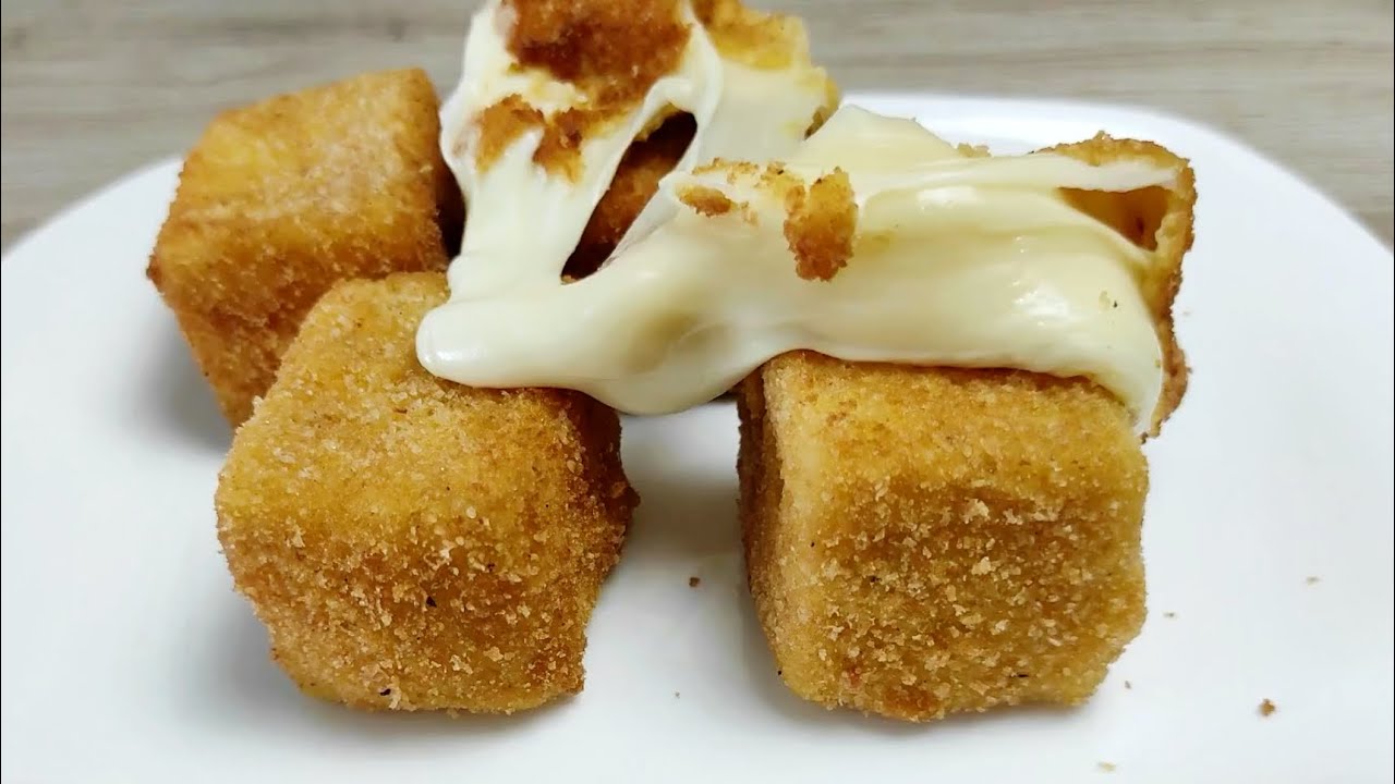 Fried Cheese Cubes recipe shorts YouTube