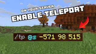 How to Enable Teleport on a Minecraft Server