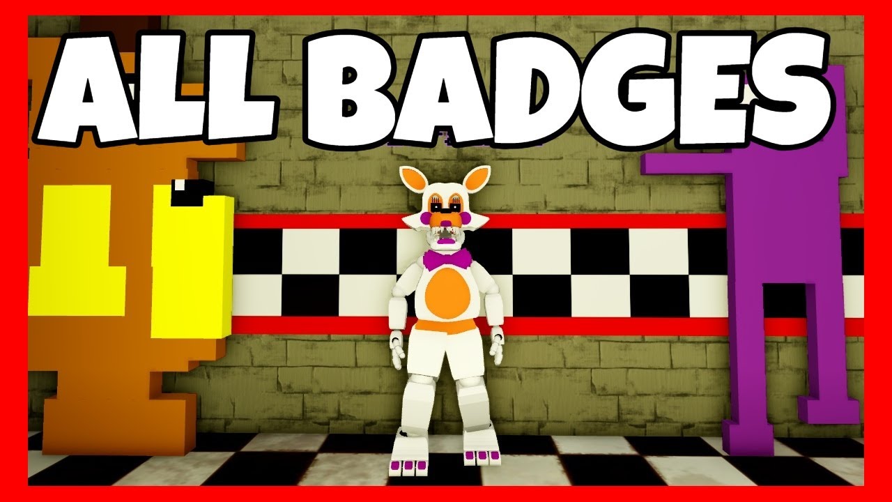 FNAF 3 MULTIVERSE RP ALL BADGES 2025 Roblox