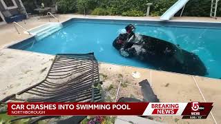 Driver says brakes failed before Northborough pool crash