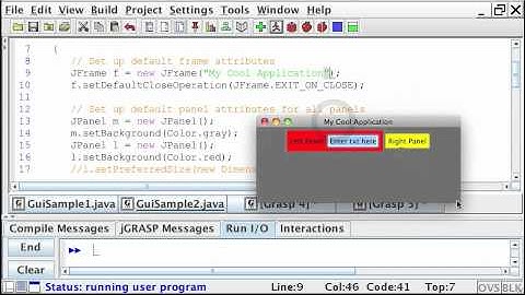 Introduction to Graphical User Interfaces in Java