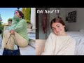 fall try on clothing haul!