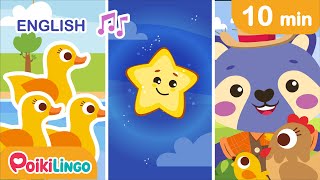 Twinkle Twinkle Little Star + Five Little Ducks ⭐🎵 4 Popular Children’s Songs