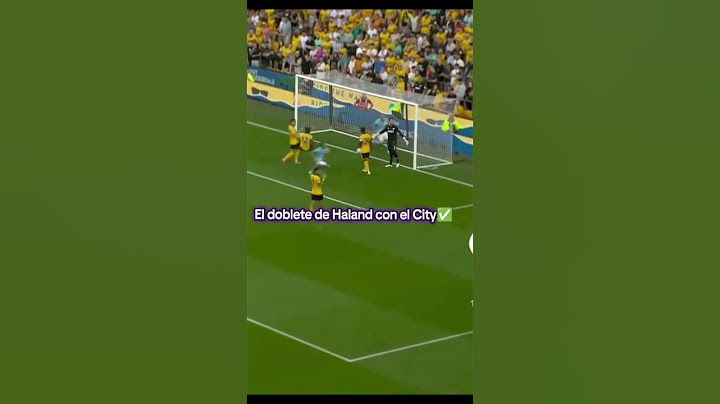 los 2 de Haland con el City ✅🩵
