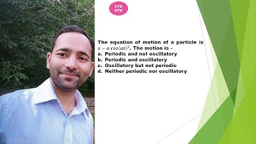 Periodic or oscillatory