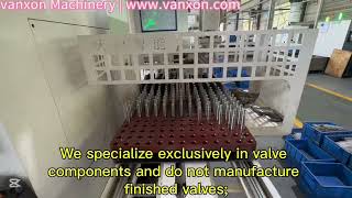 Premium Valve Parts Manufacturing | Actual Footage of the Fully Automatic Intelligent Production Lin