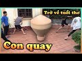 Con quay_Hướng dẫn làm và trải nghiệm lại trò chơi tuổi thơ | Spinning tops