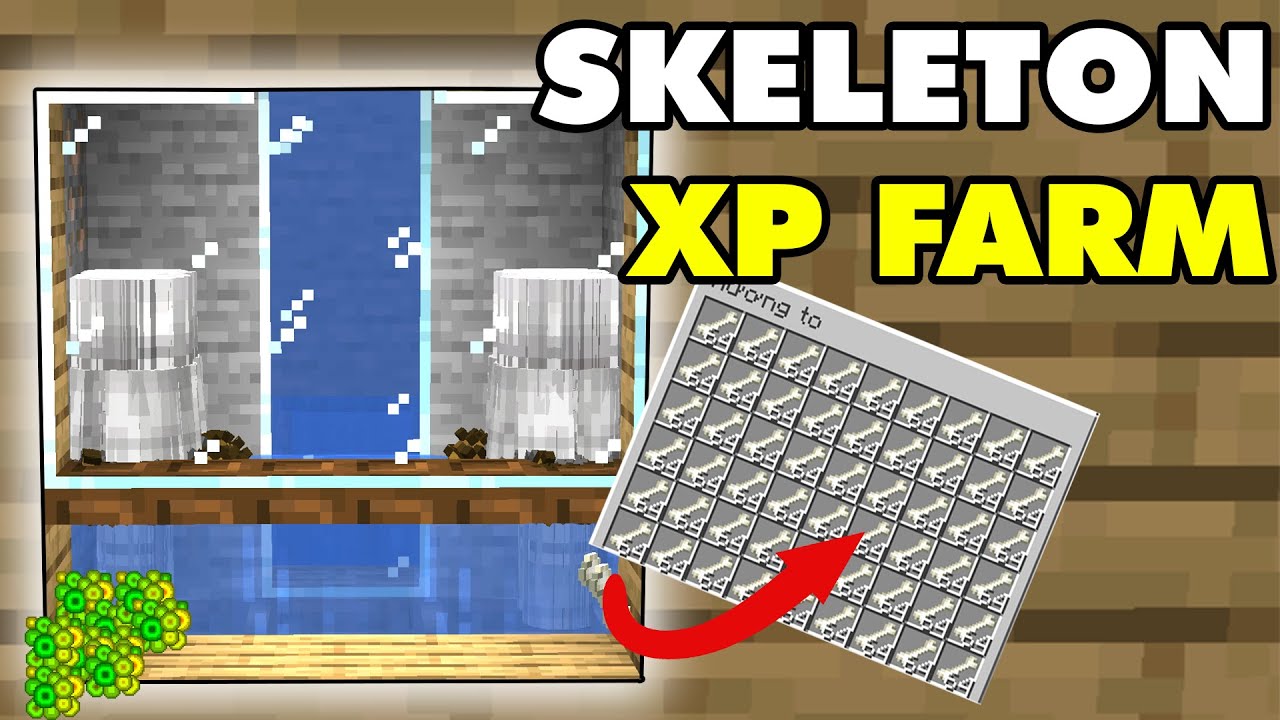 Hướng Dẫn Cách Xây Máy Farm XP Skeleton Trong Minecraft Sinh Tồn