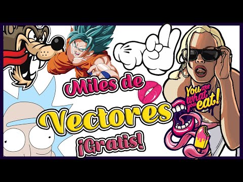 Miles de VECTORES y Diseños (como descargarlos)