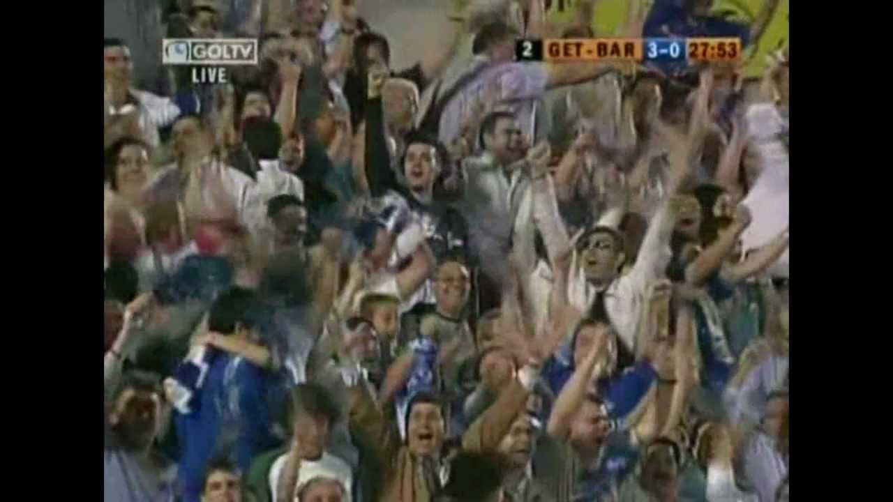 GETAFE 4 - 0 BARCELONA con la narracion de la cadena SER