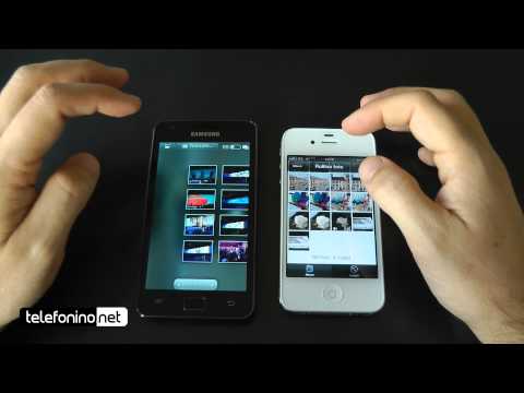 Apple iPhone 4s vs Samsung galaxy s2 da Telefonino.net